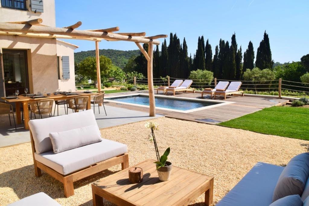 Le Cabanon Villa Ramatuelle Bagian luar foto