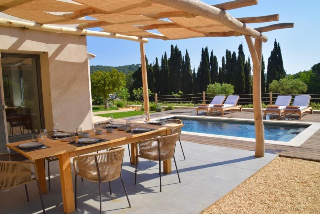 Le Cabanon Villa Ramatuelle Bagian luar foto